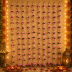 Cordon lourd perle 1,06 m - Rose