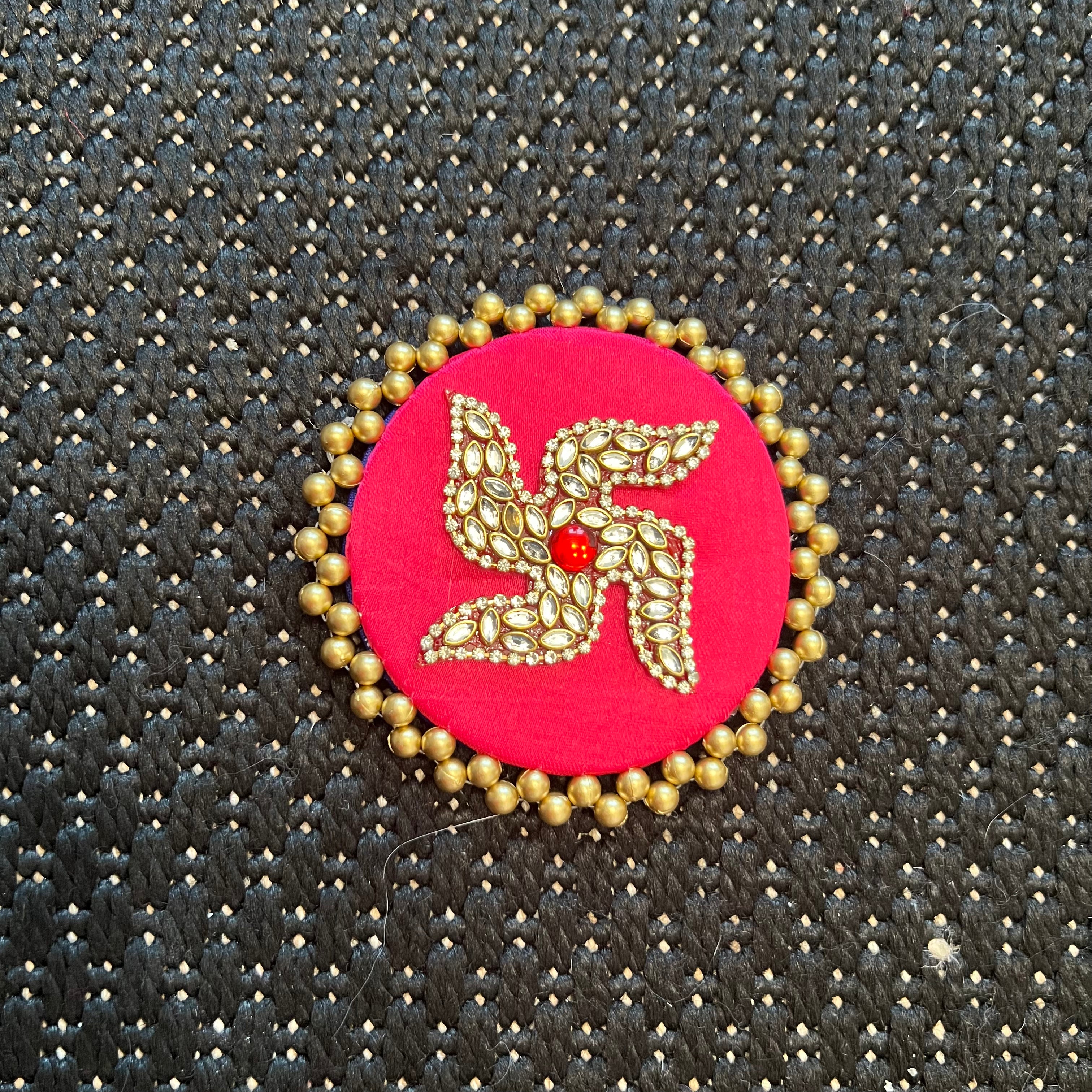 Kundan Swastik Mat