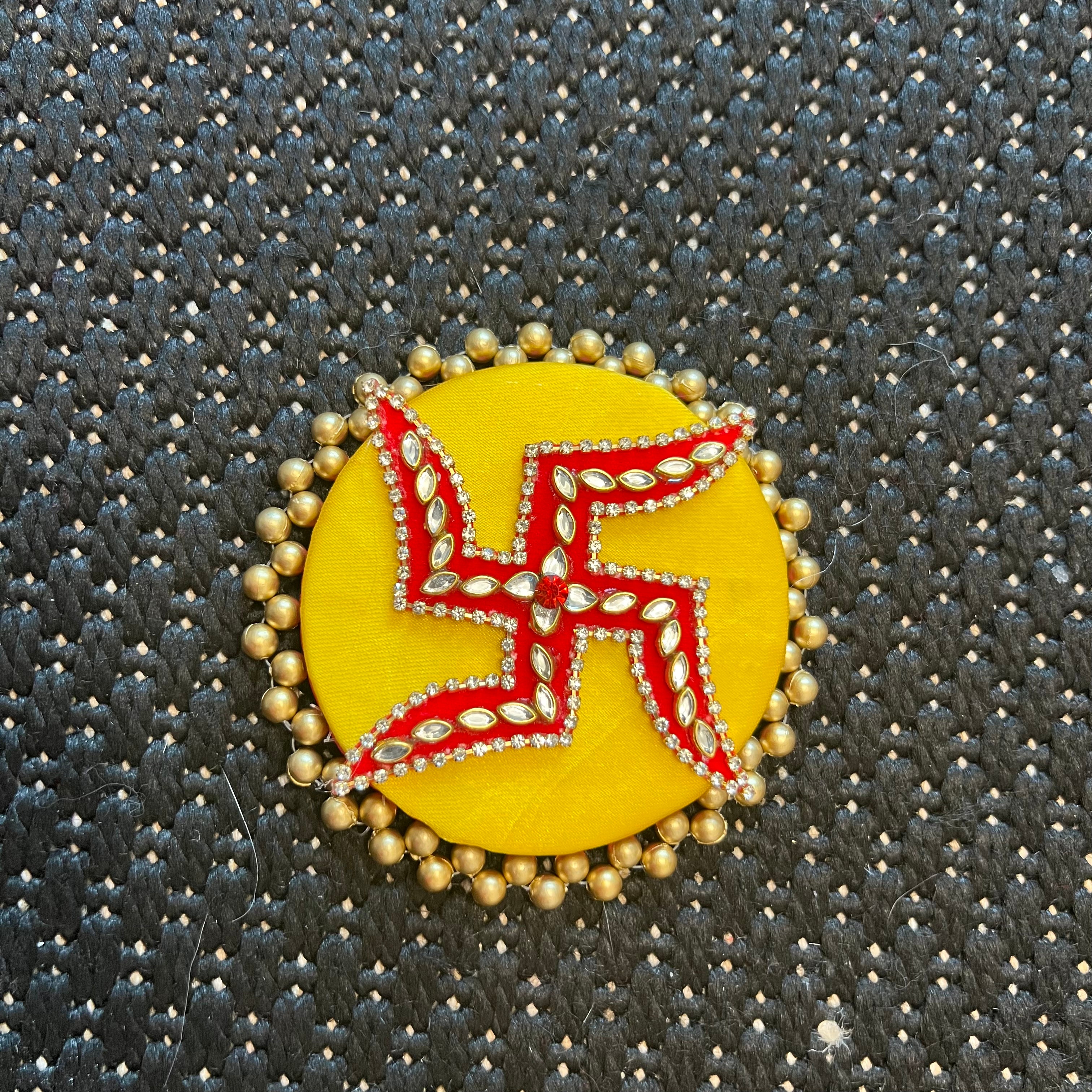 Kundan Swastik Mat