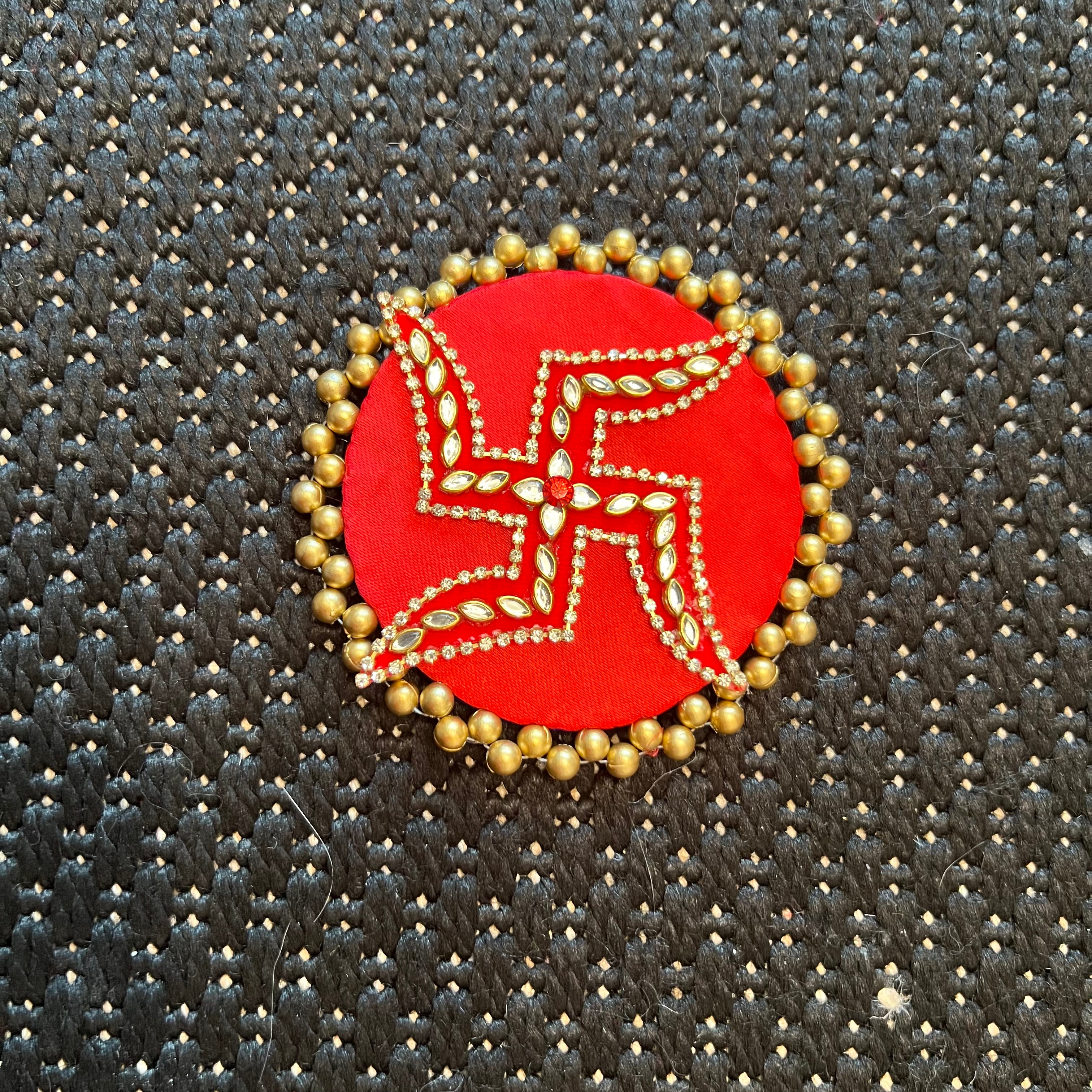 Kundan Swastik Mat