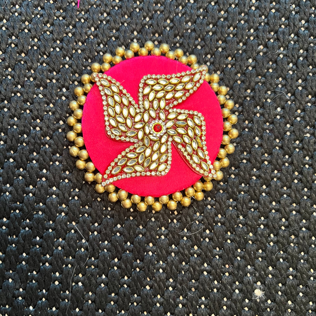 Kundan Swastik Mat