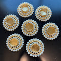Double Pearl T-Light Diya (Set of 2)