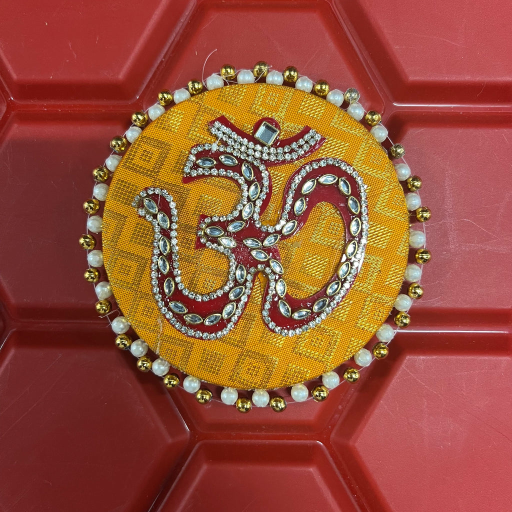 Kundan 5in OM Mat - Yellow