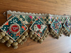 Toran de 40 pouces Paon vert
