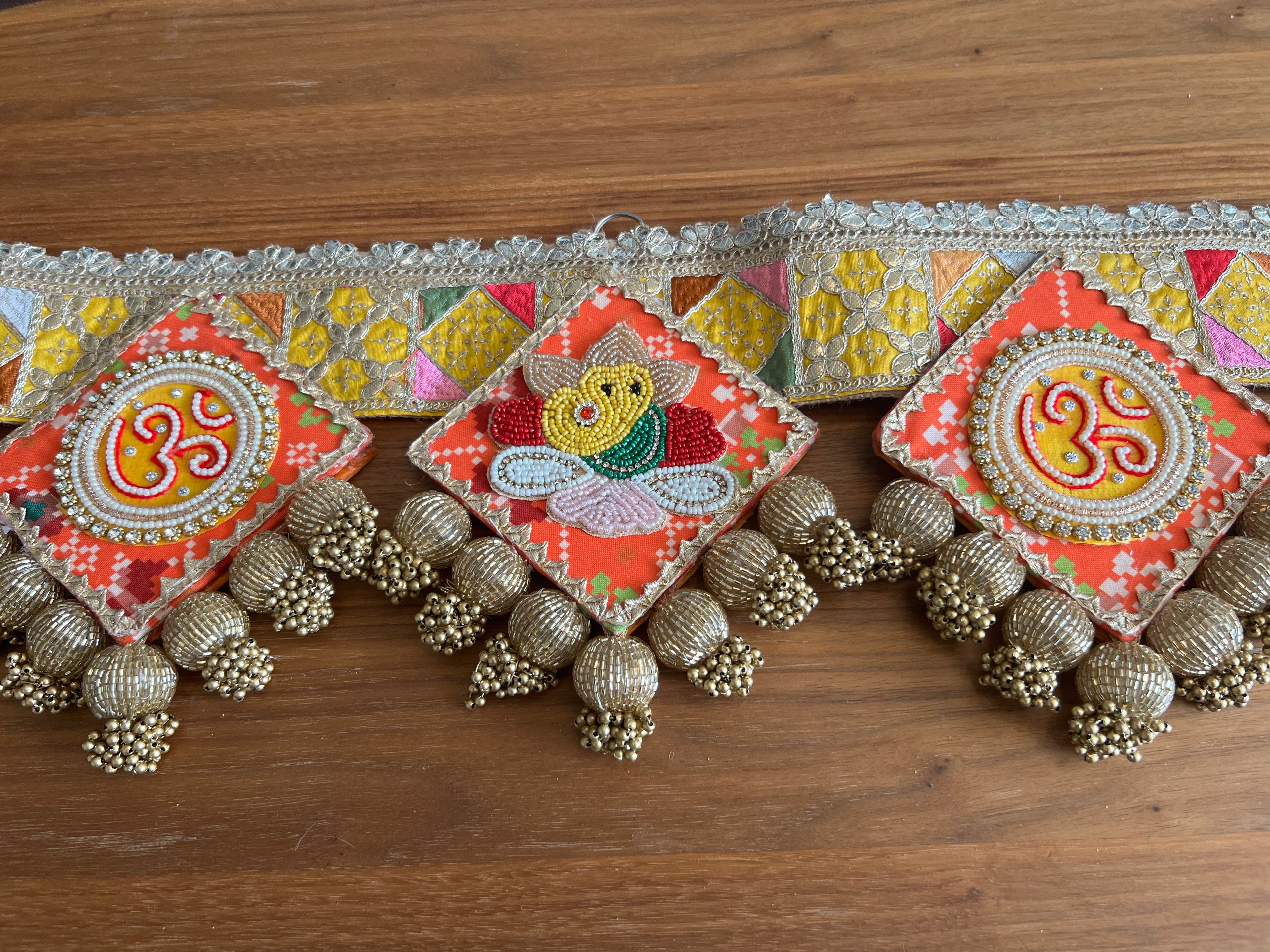 Toran Ganesh Orange OM 40 po