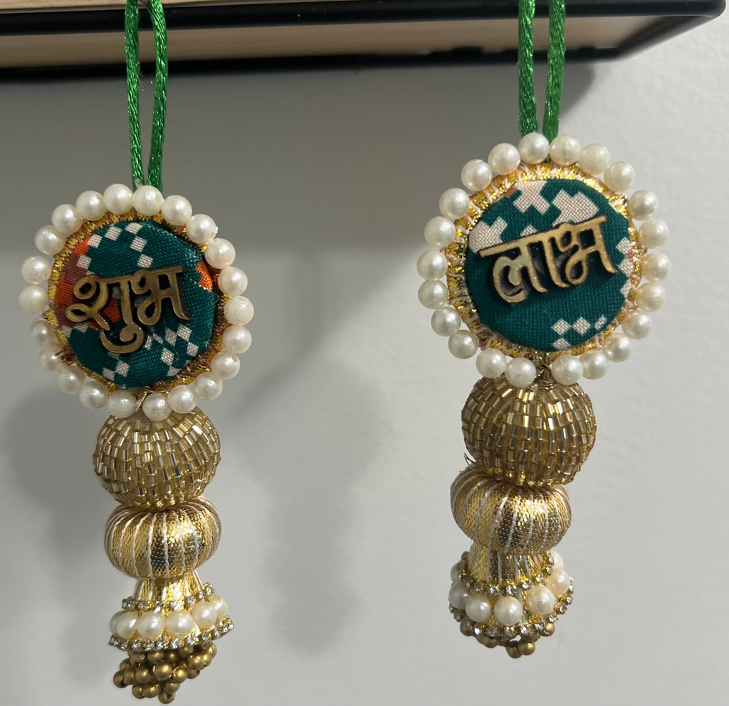 Shubh Labh Suspendu - Vert