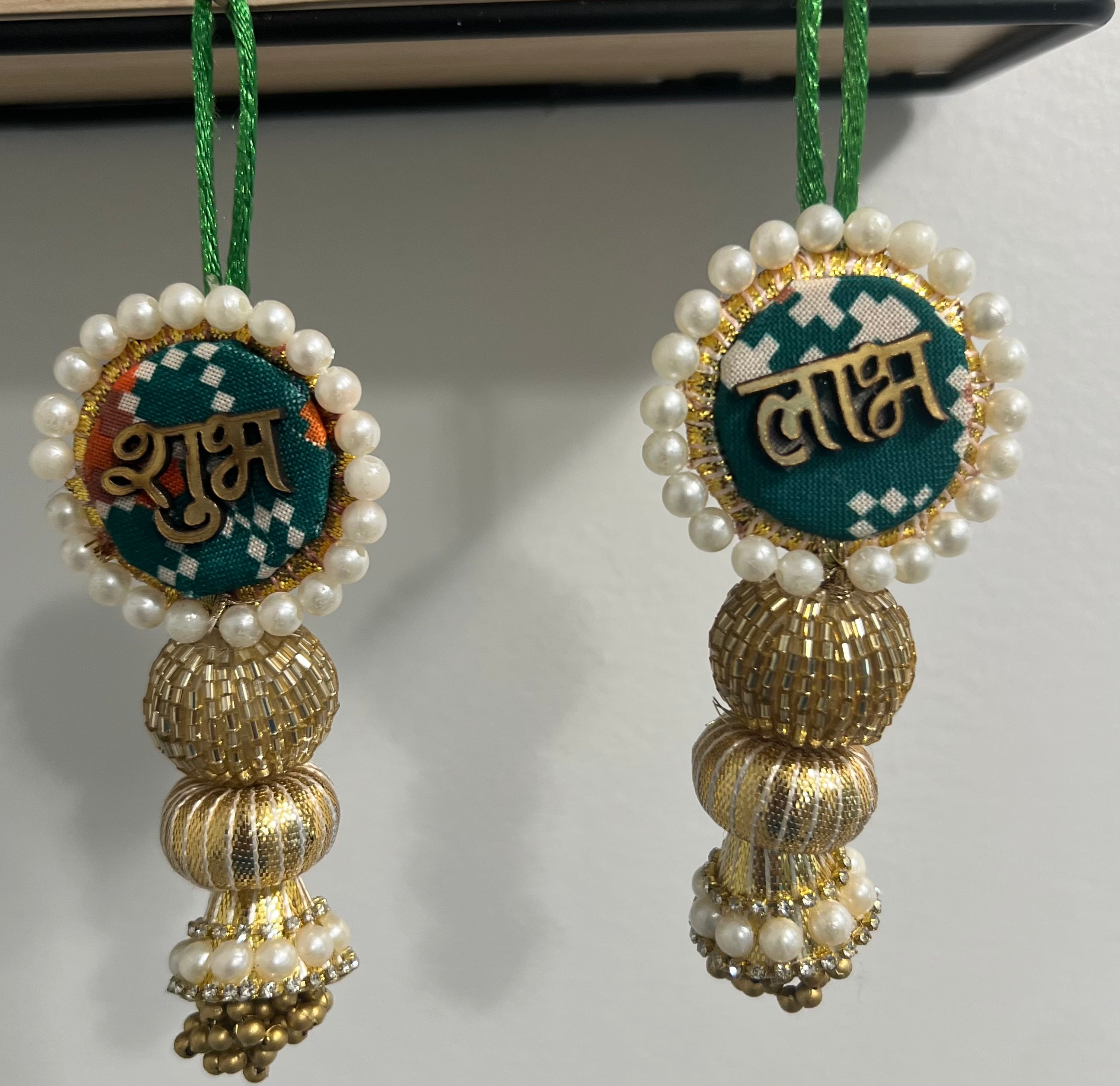 Shubh Labh Suspendu - Vert
