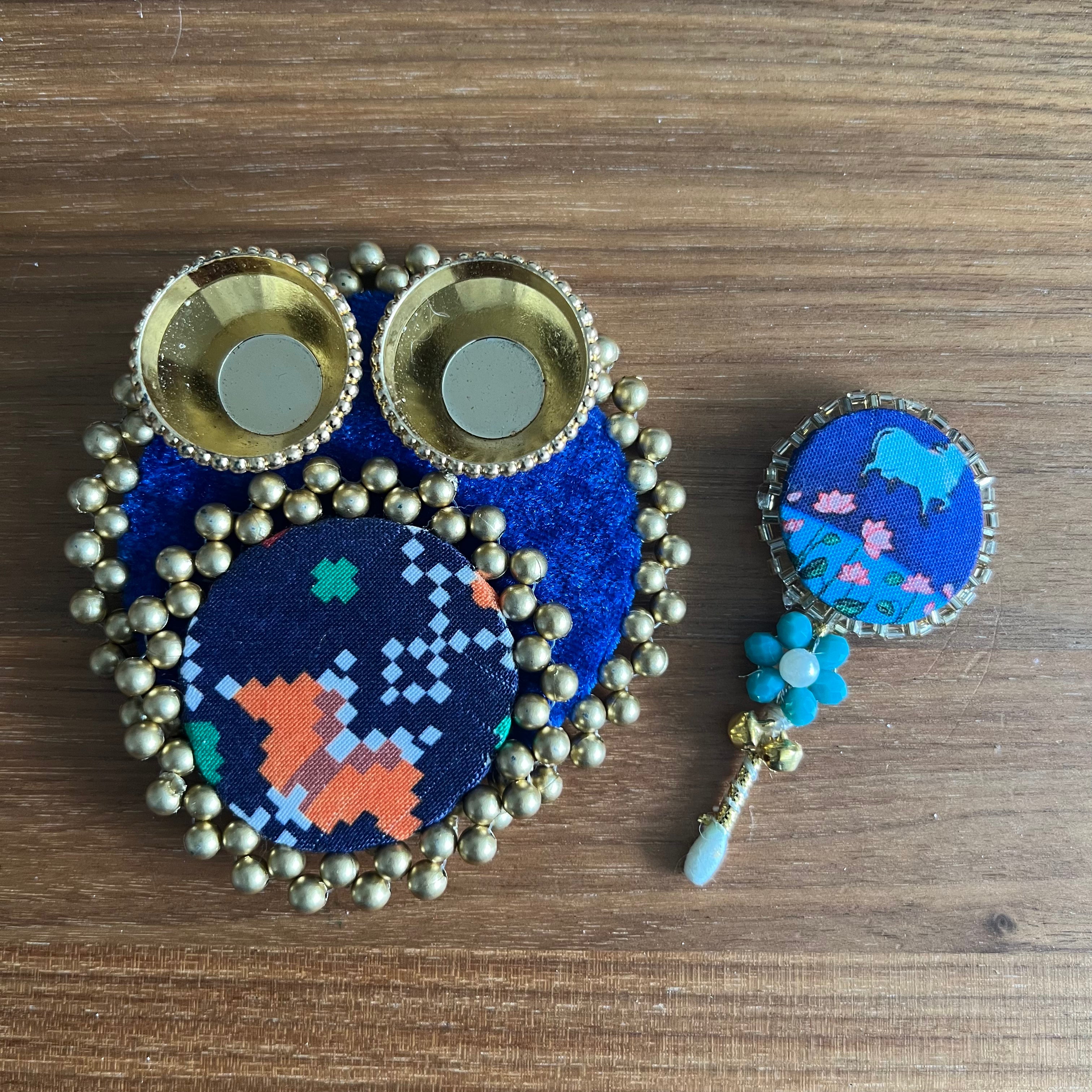Tilak Mats - Blue Patola