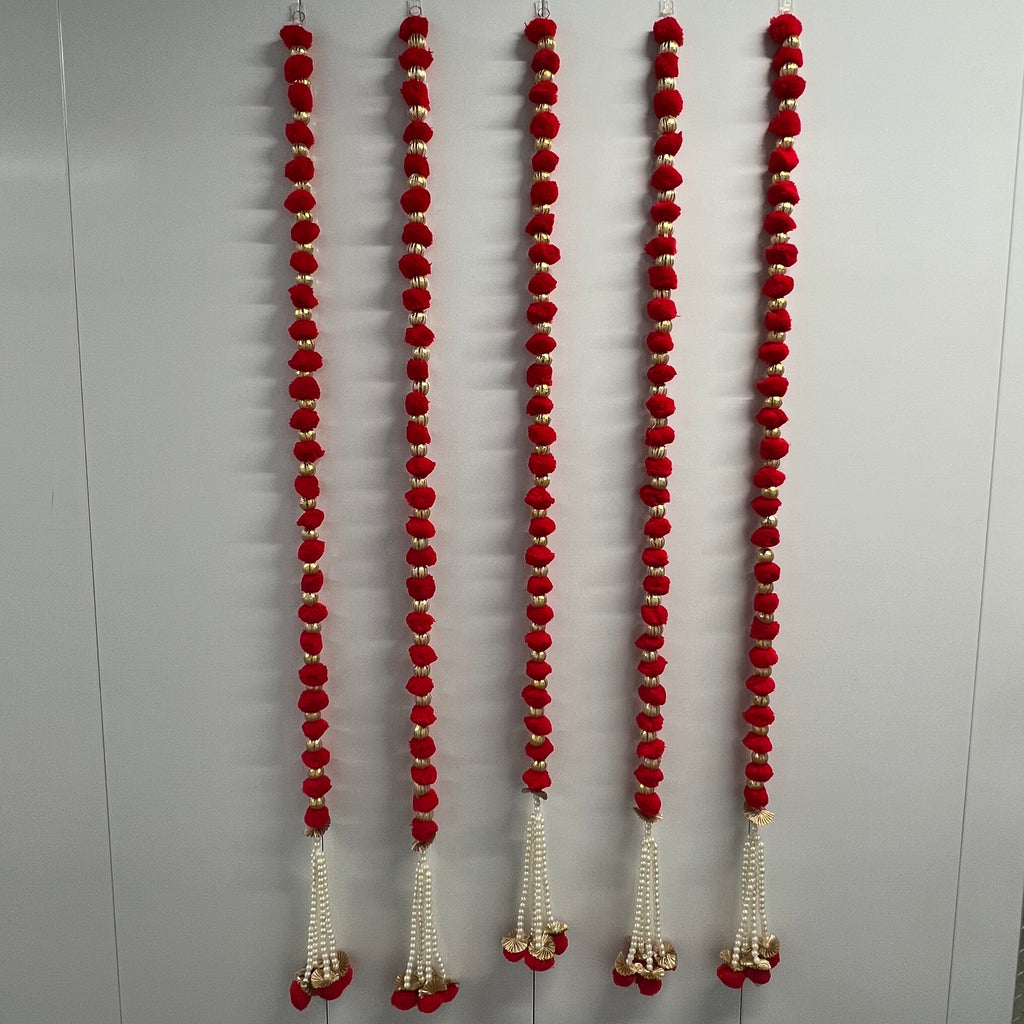 Pompon Latkan - Rouge