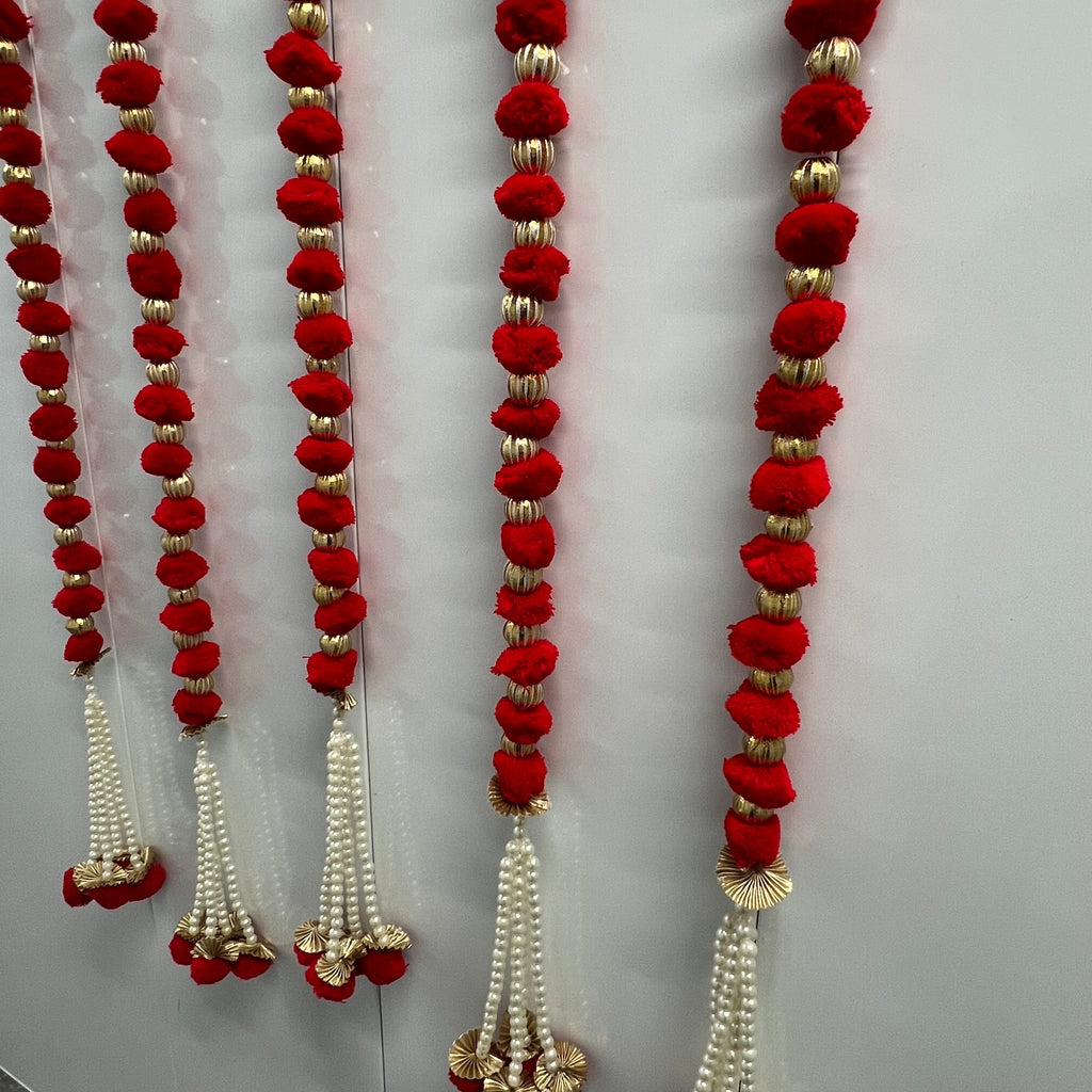 Pompon Latkan - Rouge
