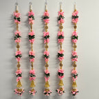 3,5 pieds diamant 3 chakri suspendus - Rose