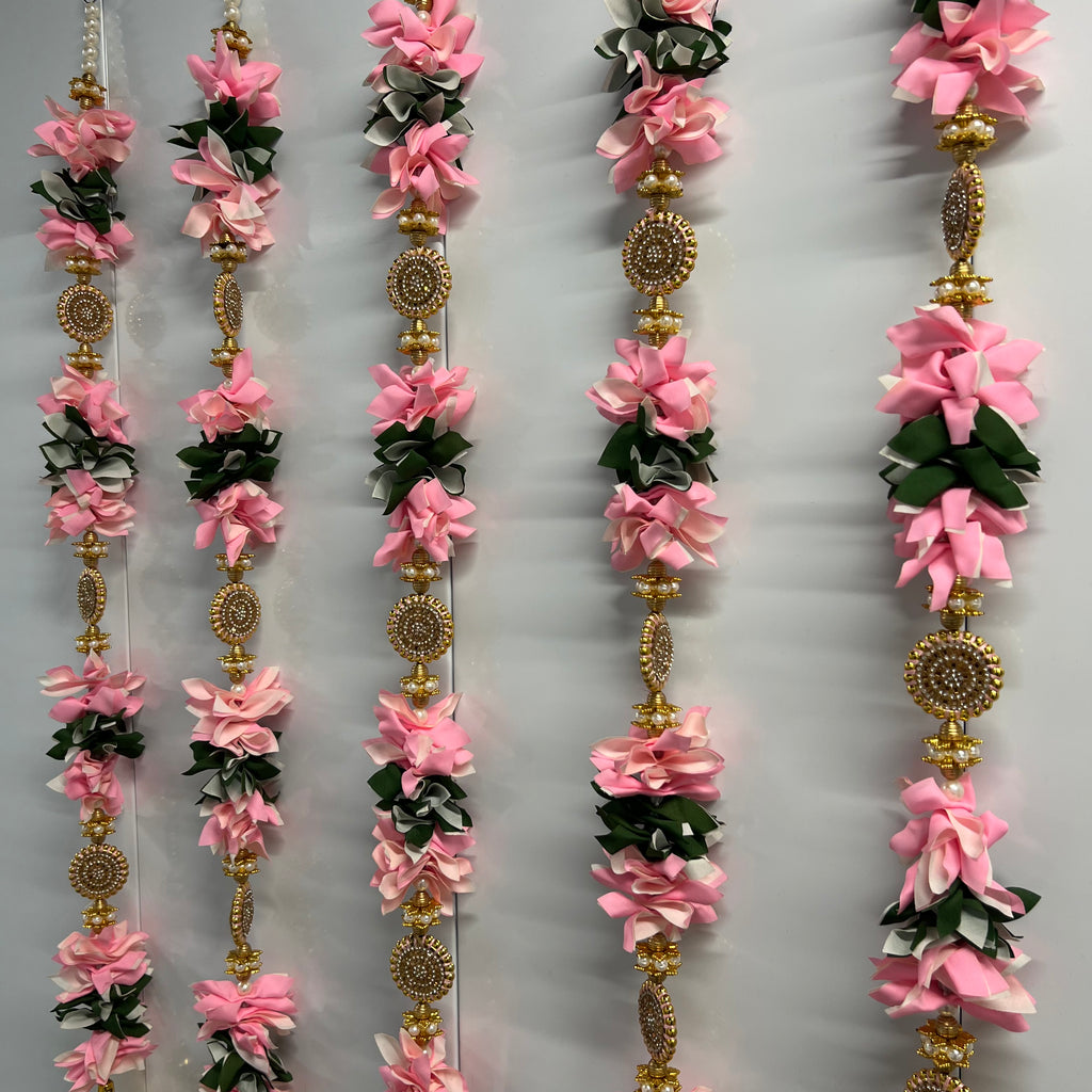 3,5 pieds diamant 3 chakri suspendus - Rose