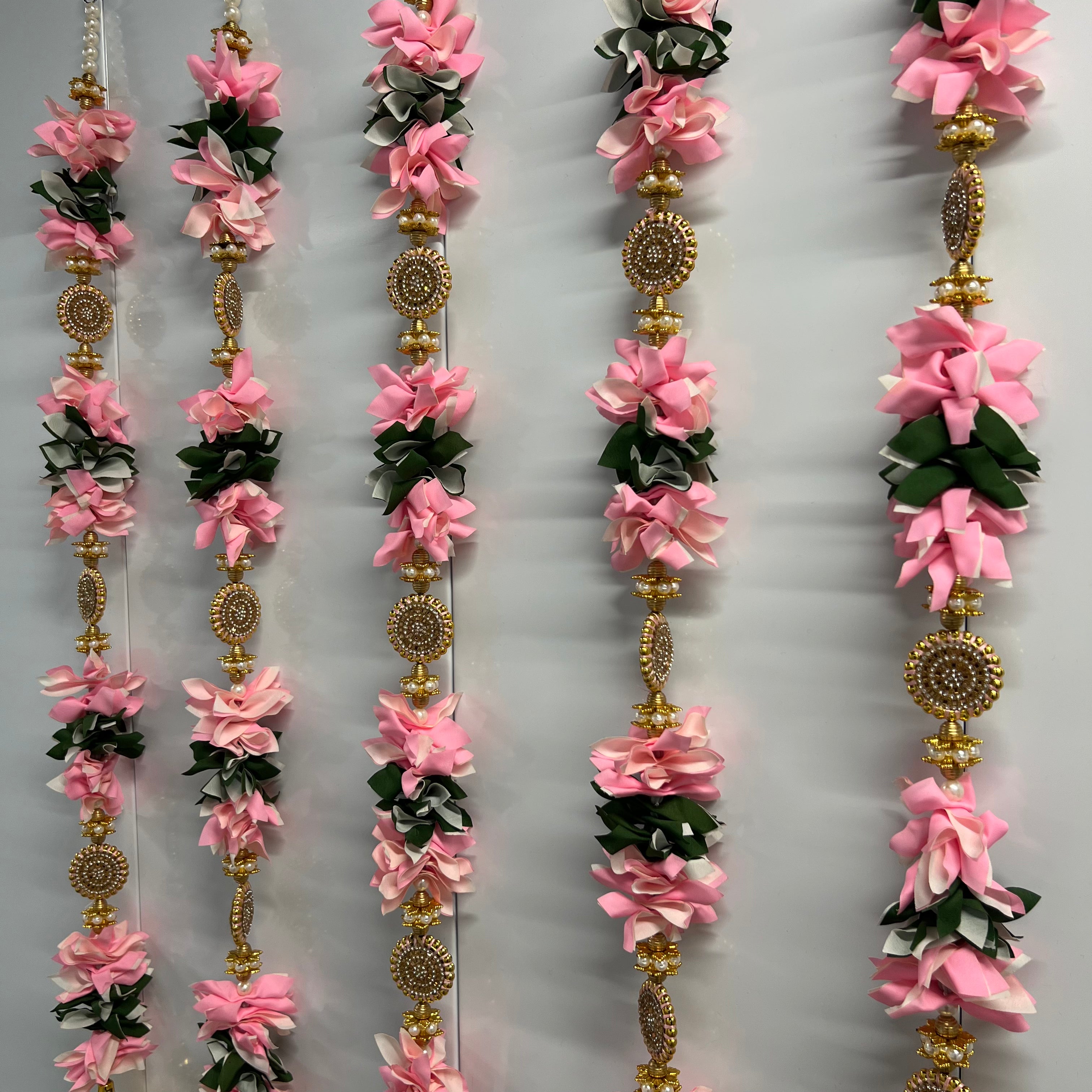 3,5 pieds diamant 3 chakri suspendus - Rose