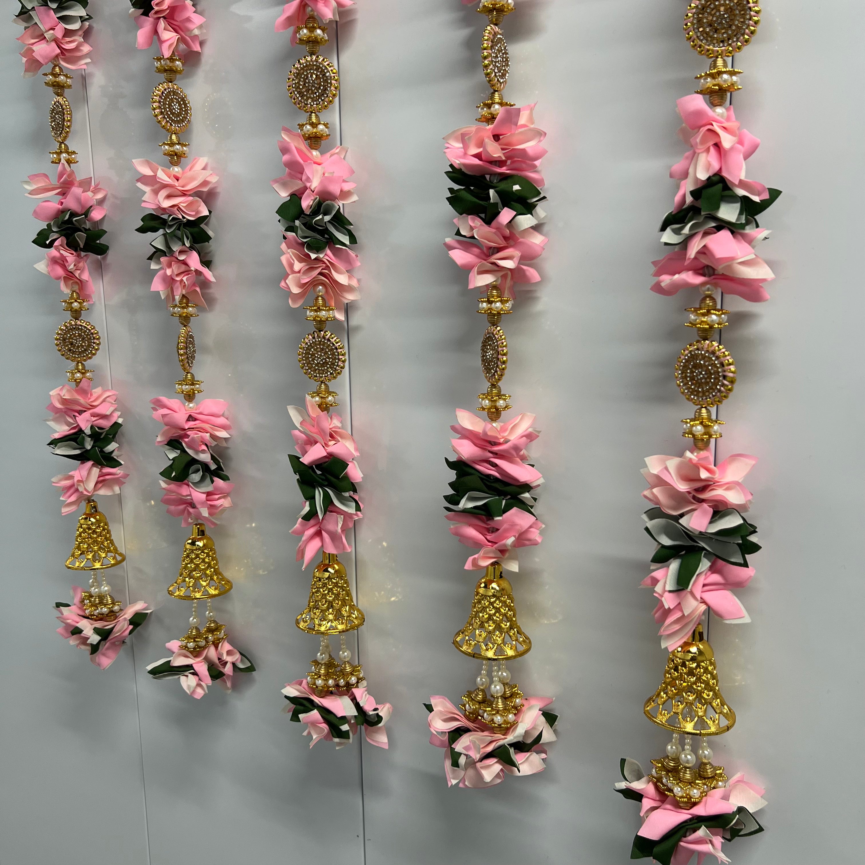 3,5 pieds diamant 3 chakri suspendus - Rose