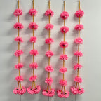 3,5 pi de suspension de fleurs œillets - Rose