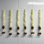 1.5 pied 3 roses suspendues - Bordeaux