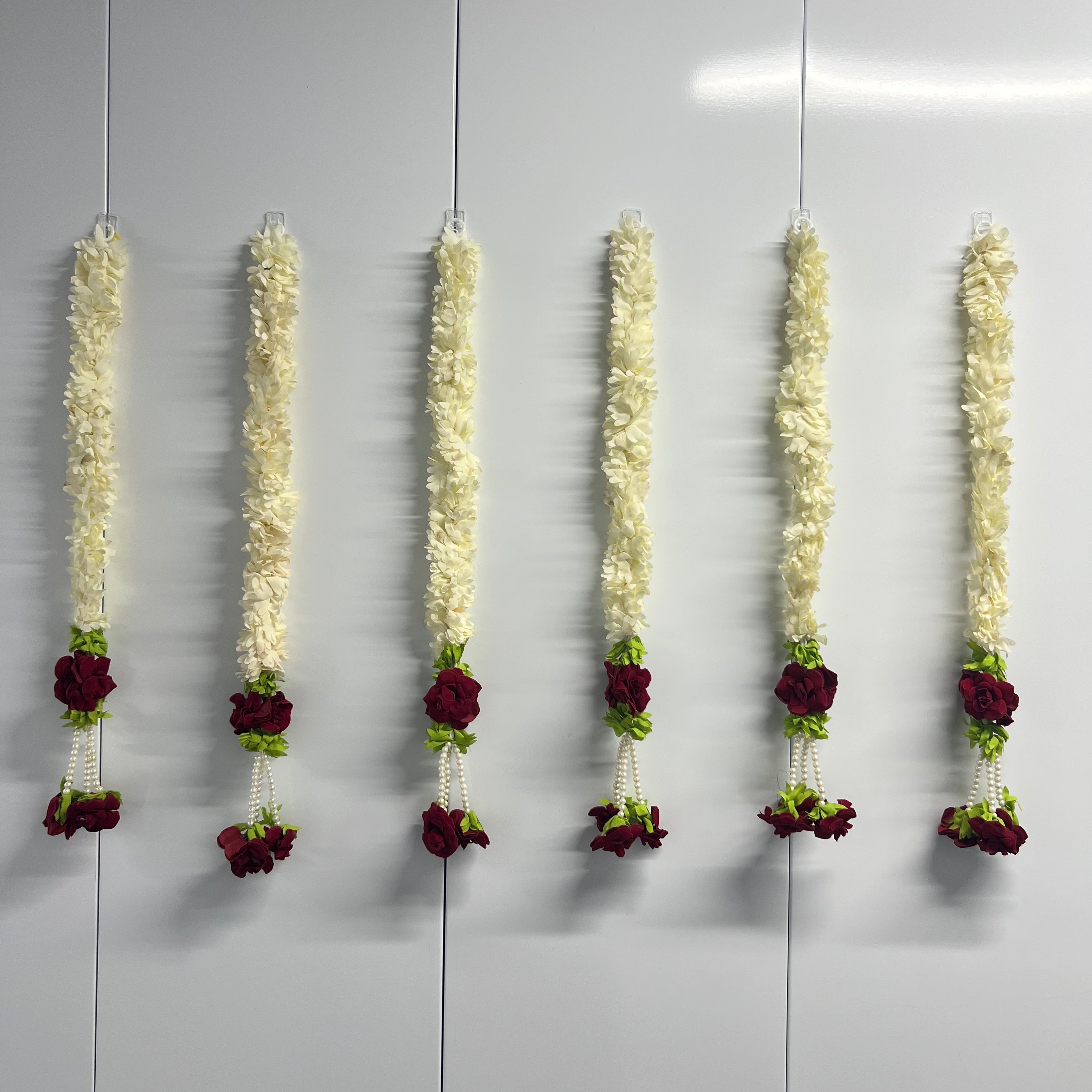 1.5 pied 3 roses suspendues - Bordeaux