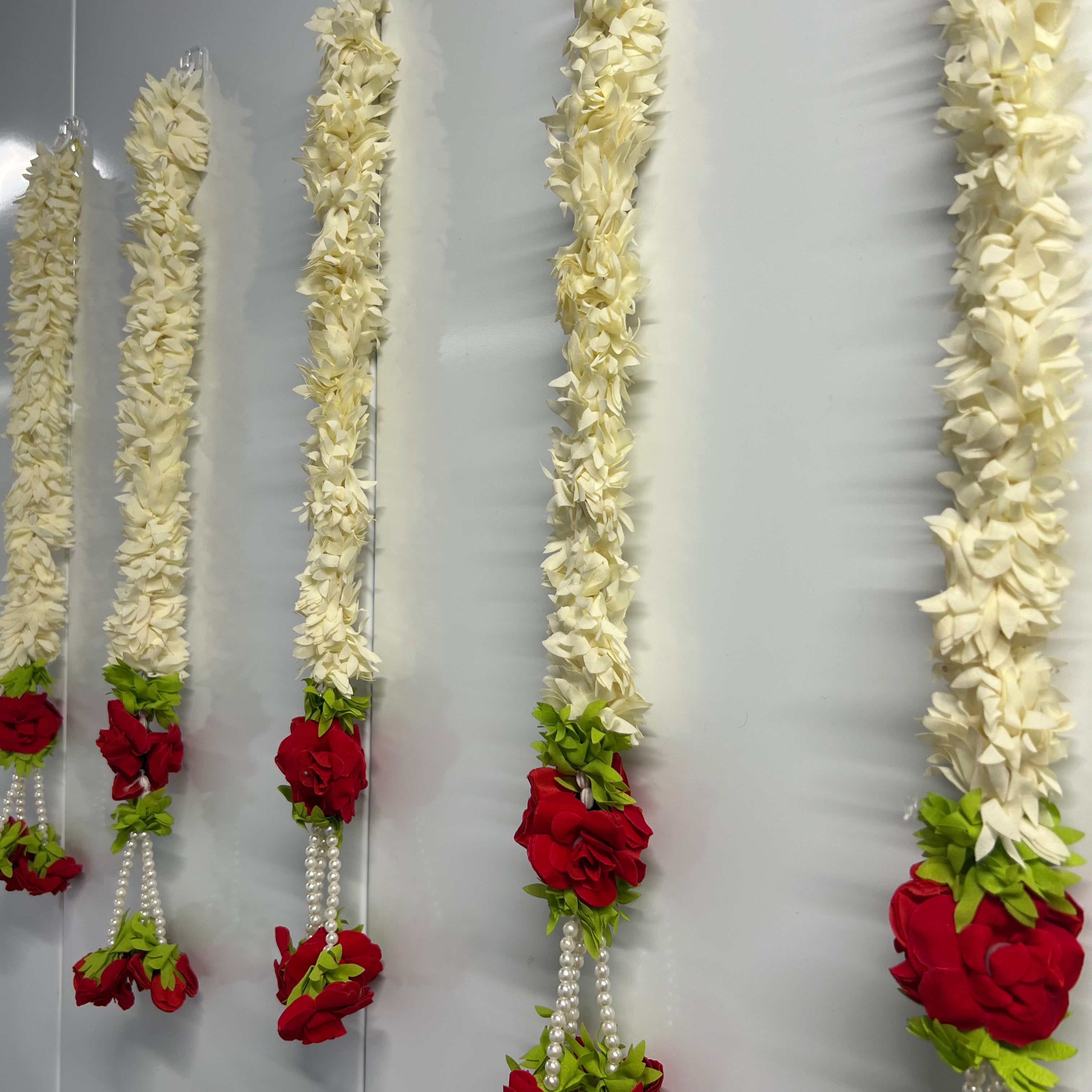 1,5 pieds 3 roses pendantes - Rouge