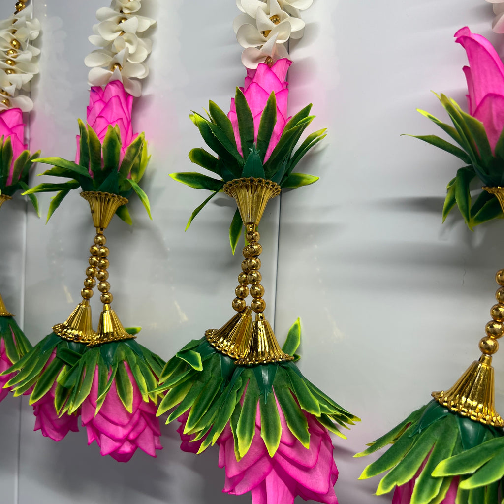 Lotus suspendu de 45 cm - Rose