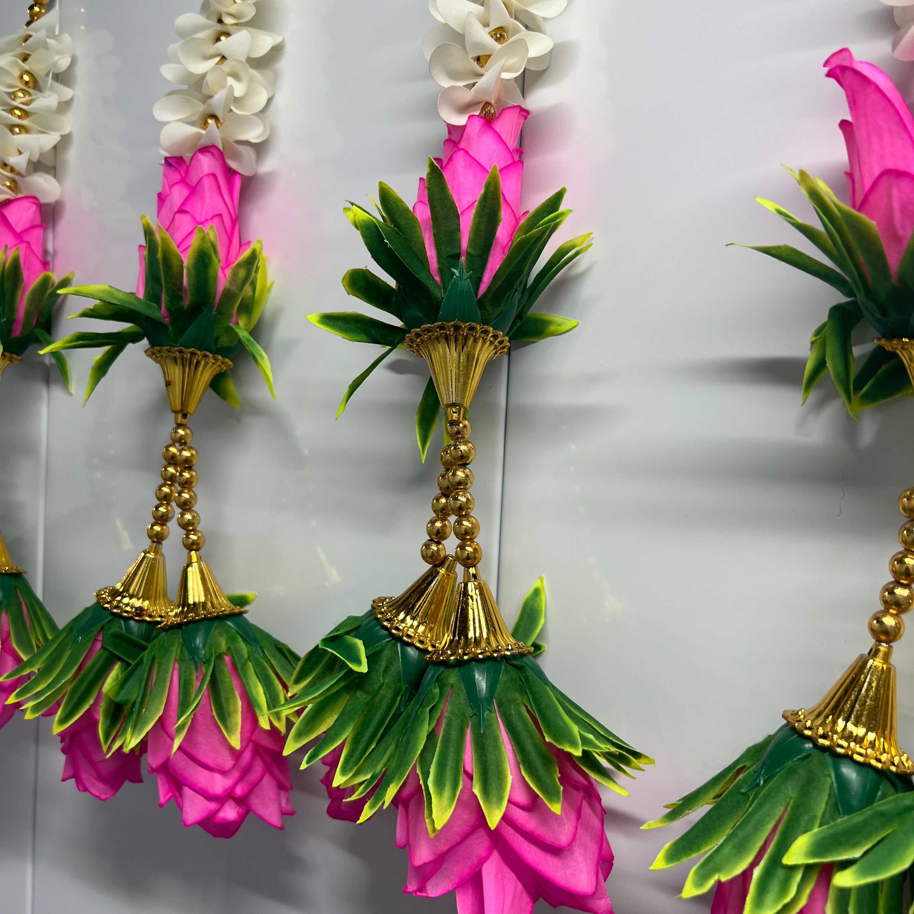 Lotus suspendu de 45 cm - Rose