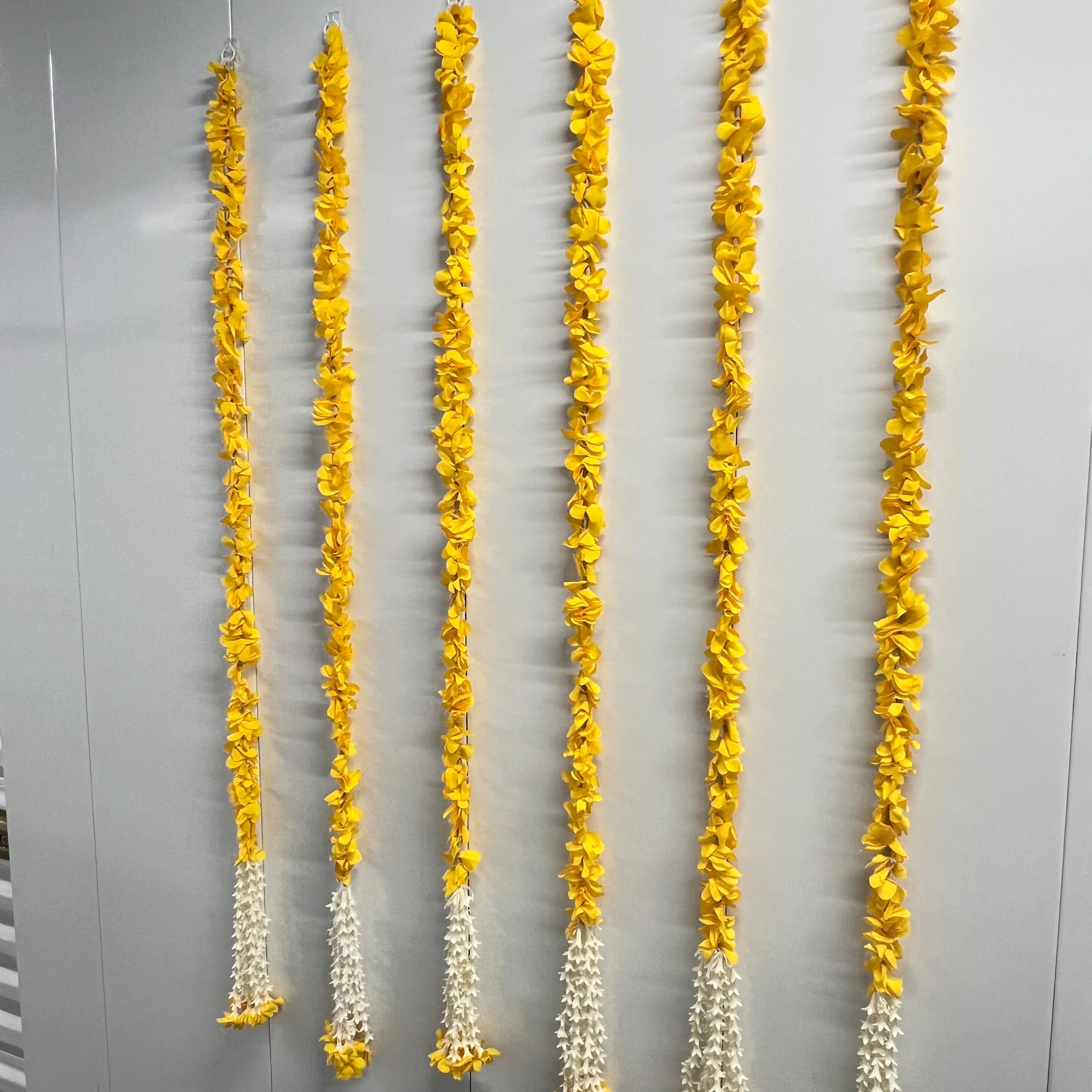 Guirlande florale suspendue de 1,20 m