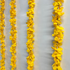 4 ft Floral Hanging - Yellow (Set of 2)