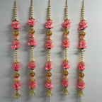 Guirlande lumineuse 3 pi à grandes boules de couleur de qualité supérieure - Rose