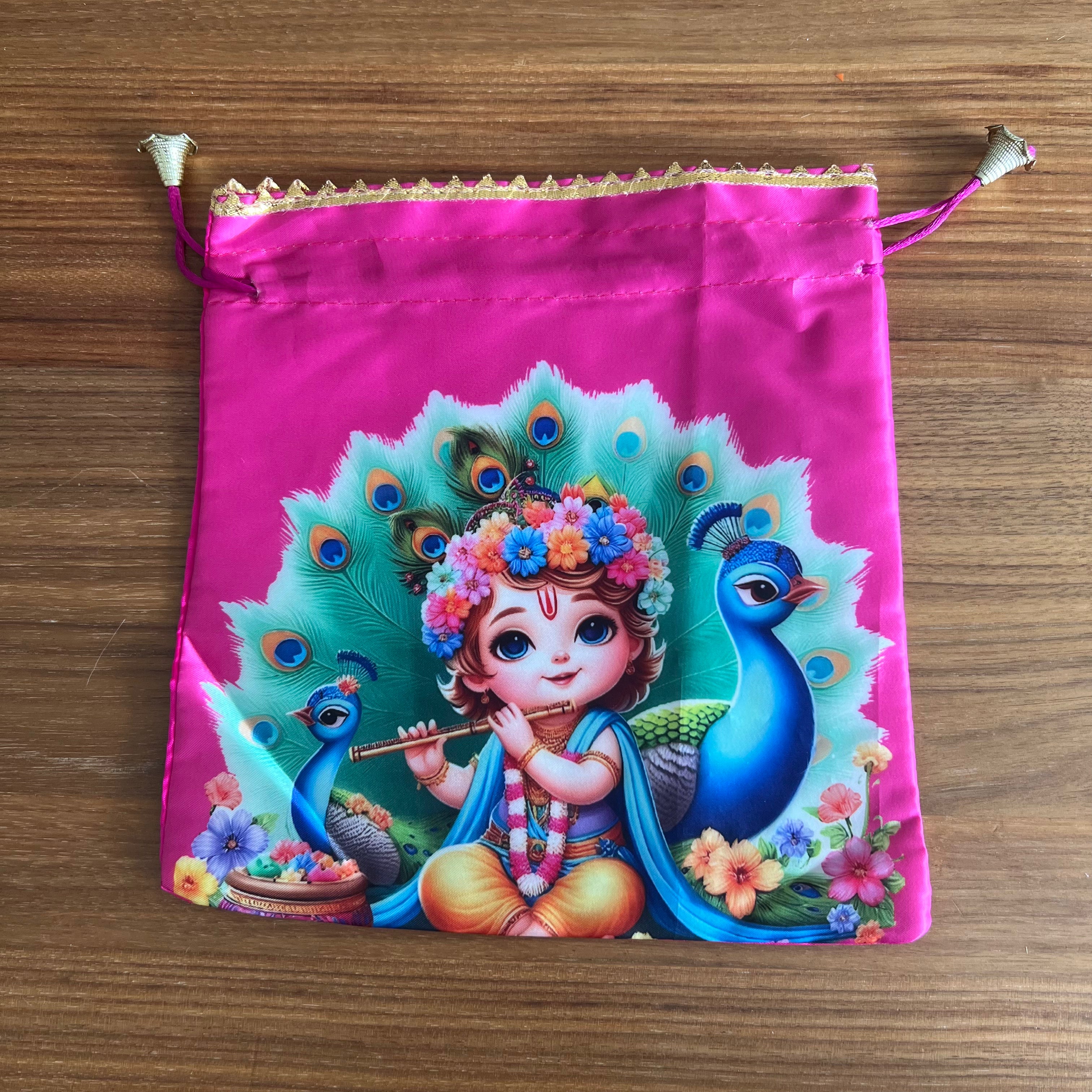 Krishna Potli - Rani Pink