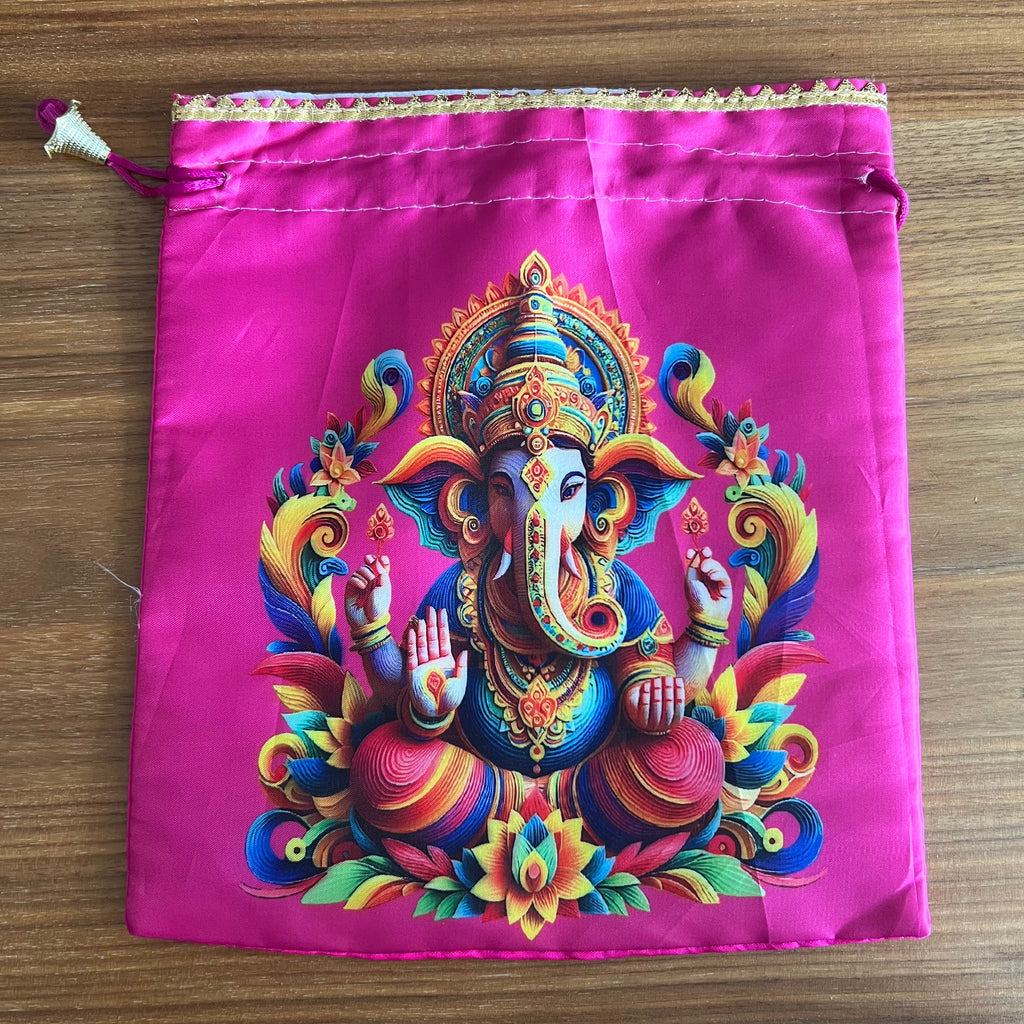 Ganesh Potli - Rani Pink