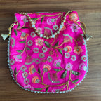 Floral Potli - Pink