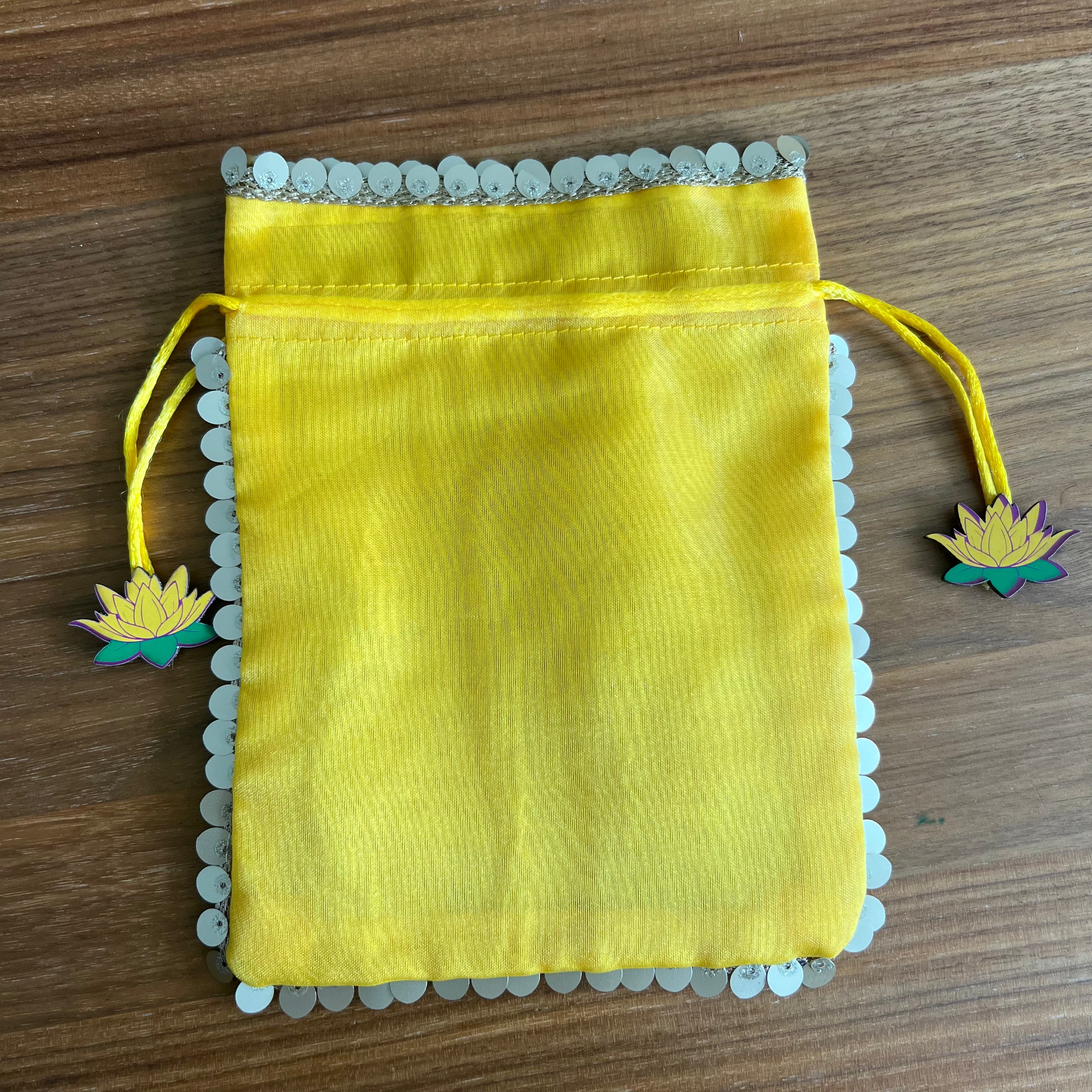 Lotus Potli - Yellow