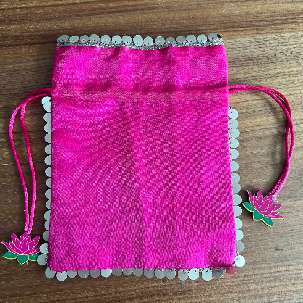 Lotus Potli - Rani Pink