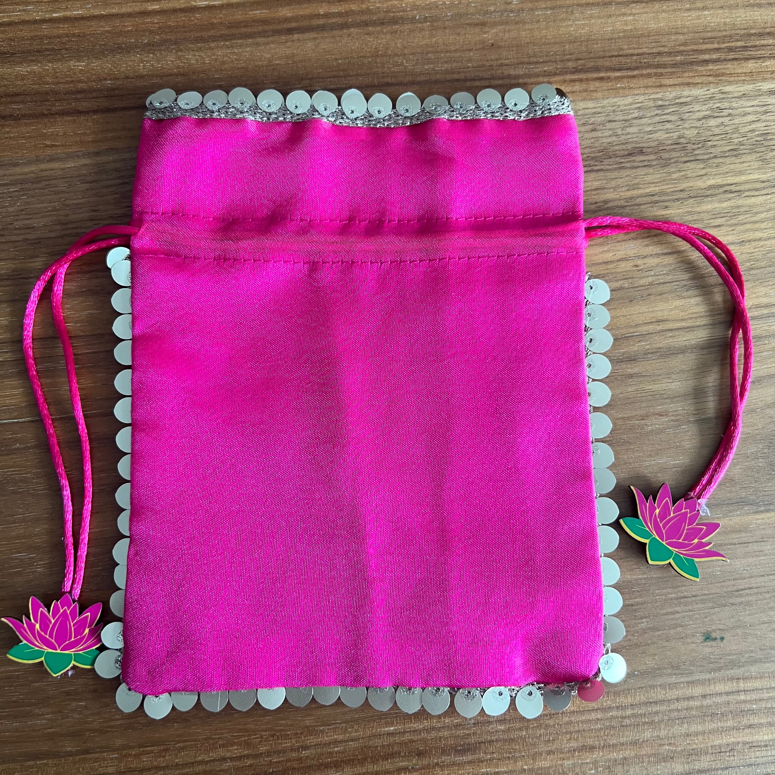 Lotus Potli - Rani Pink