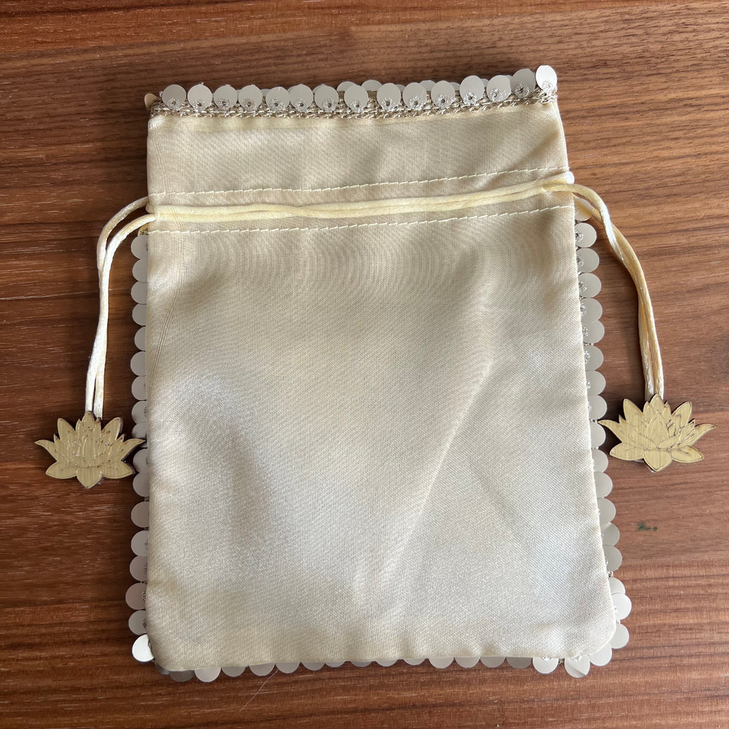 Lotus Potli - Beige