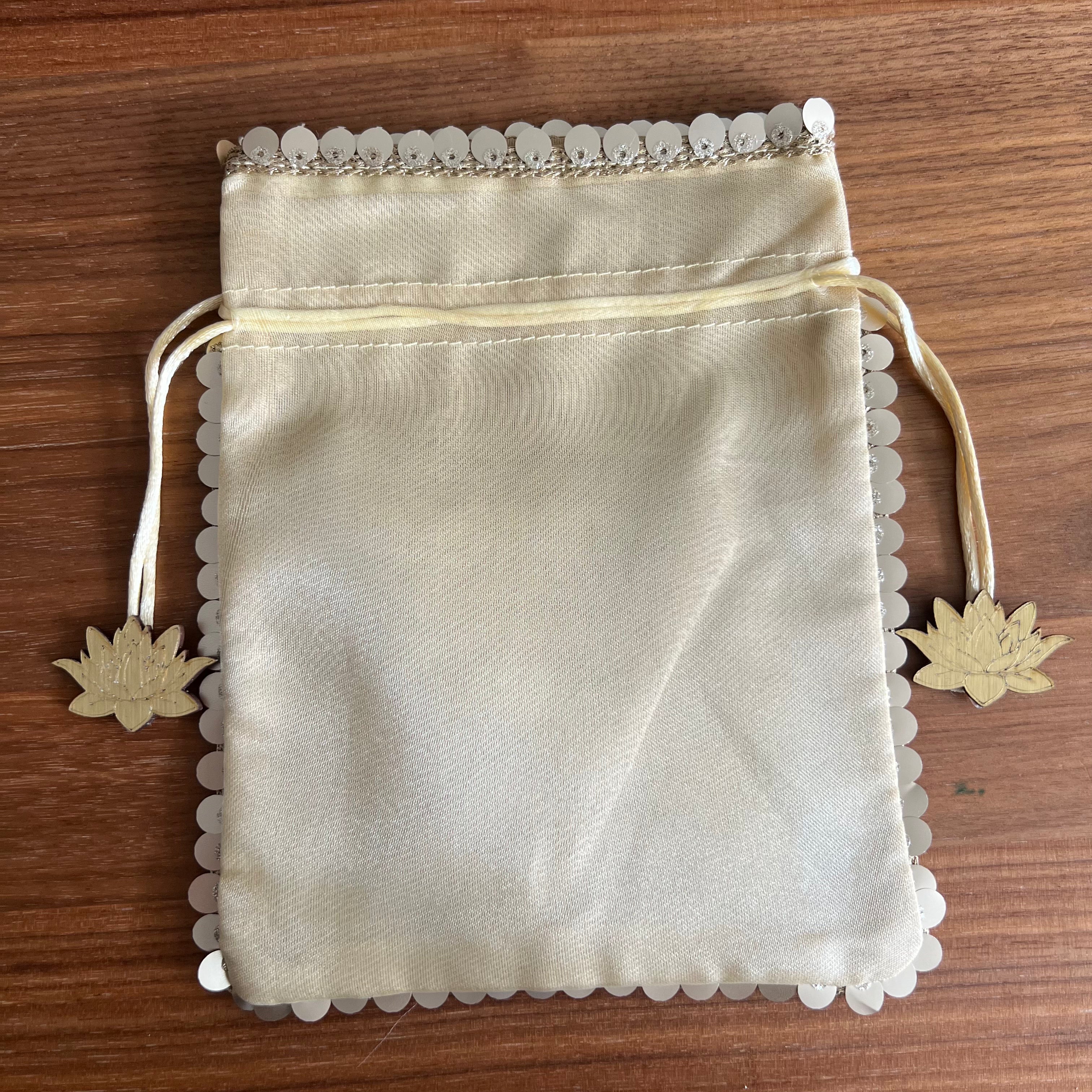 Lotus Potli - Beige