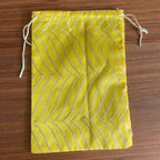 Stripe Potli - Yellow