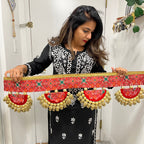 Reversible Patola Toran with Beads