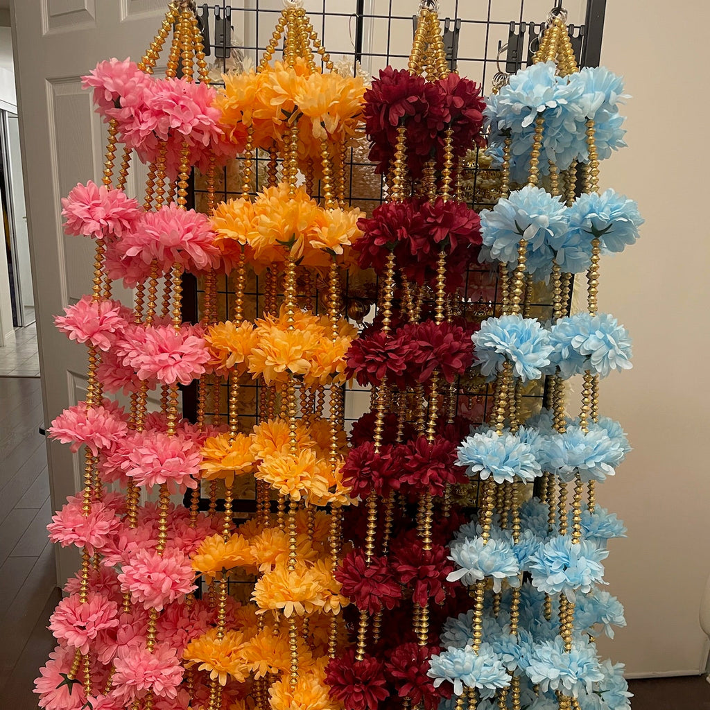 3.5 Ft Carnation Flower Hanging