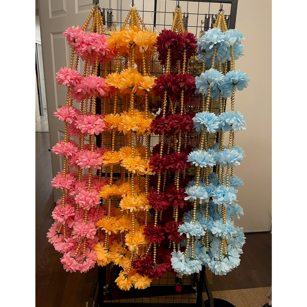 3.5 Ft Carnation Flower Hanging