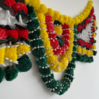 3ft small colorful marigold toran