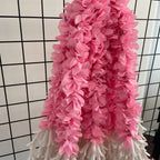 1.5ft Half Light Pink+white flower hanging