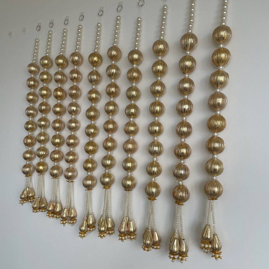 2.5 Ft Gota Patti Beads String