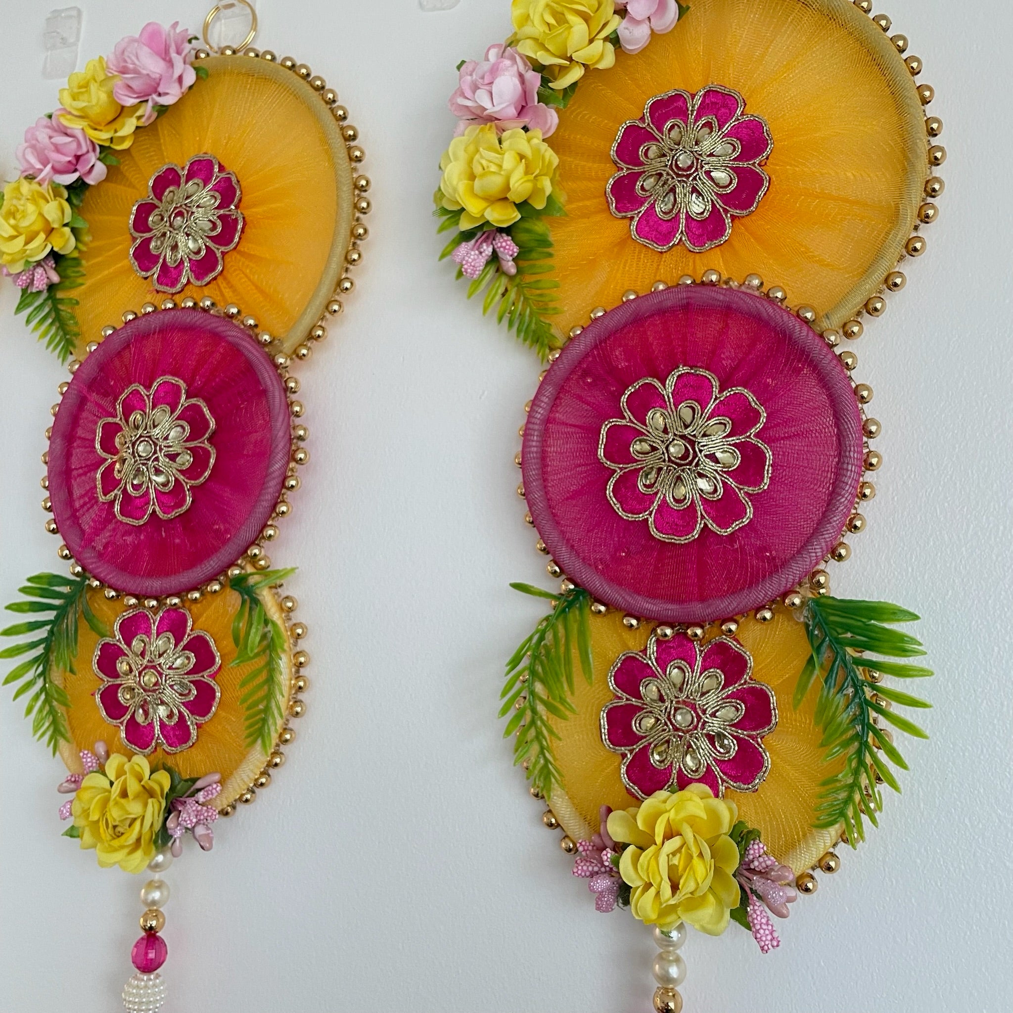 2ft circular net colorful premium hanging (Set of 2)