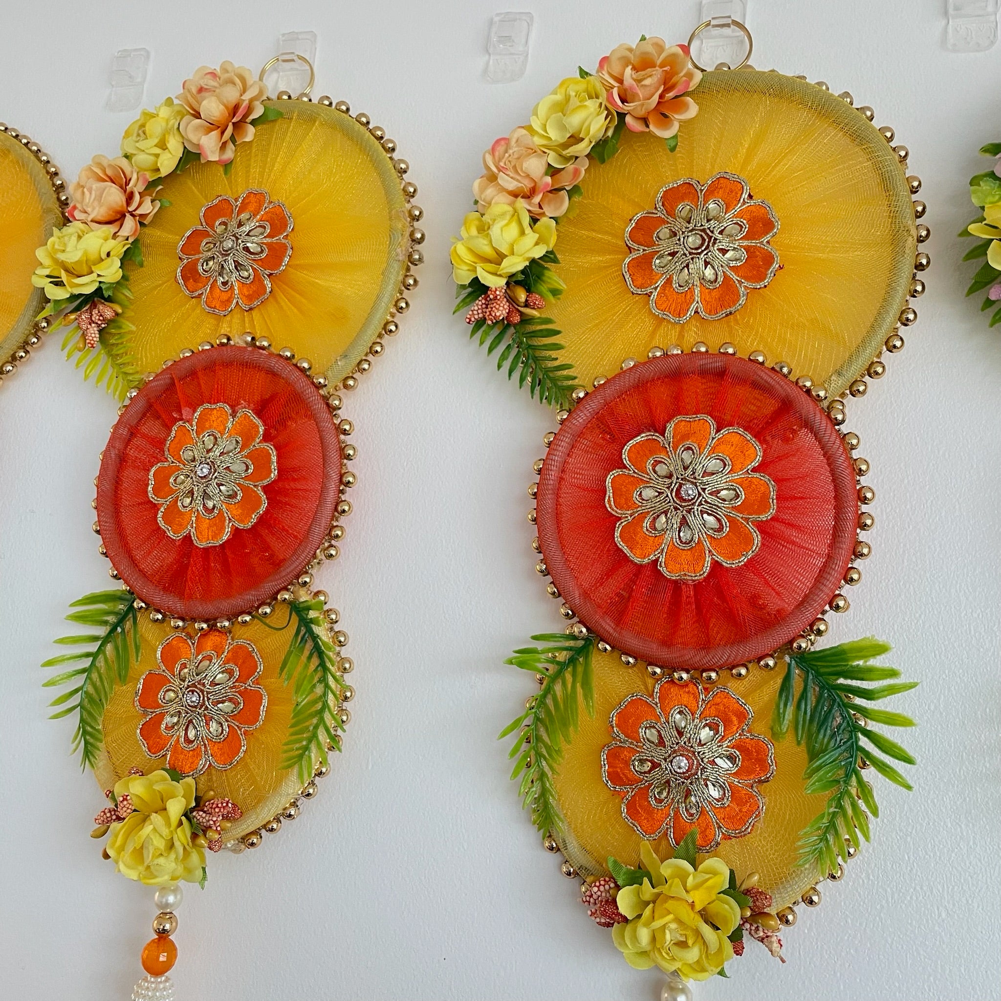 2ft circular net colorful premium hanging (Set of 2)
