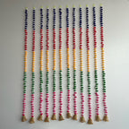 4.5ft multicolor pompom hanging