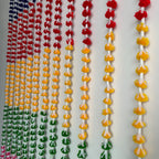 4.5ft multicolor pompom hanging