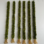 3ft Green Floral Bell Hanging