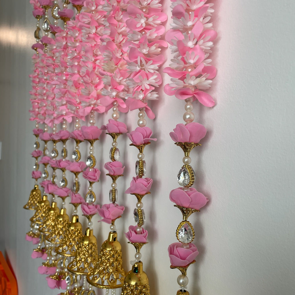 3.5ft floral rhinestone with rose premium hanging