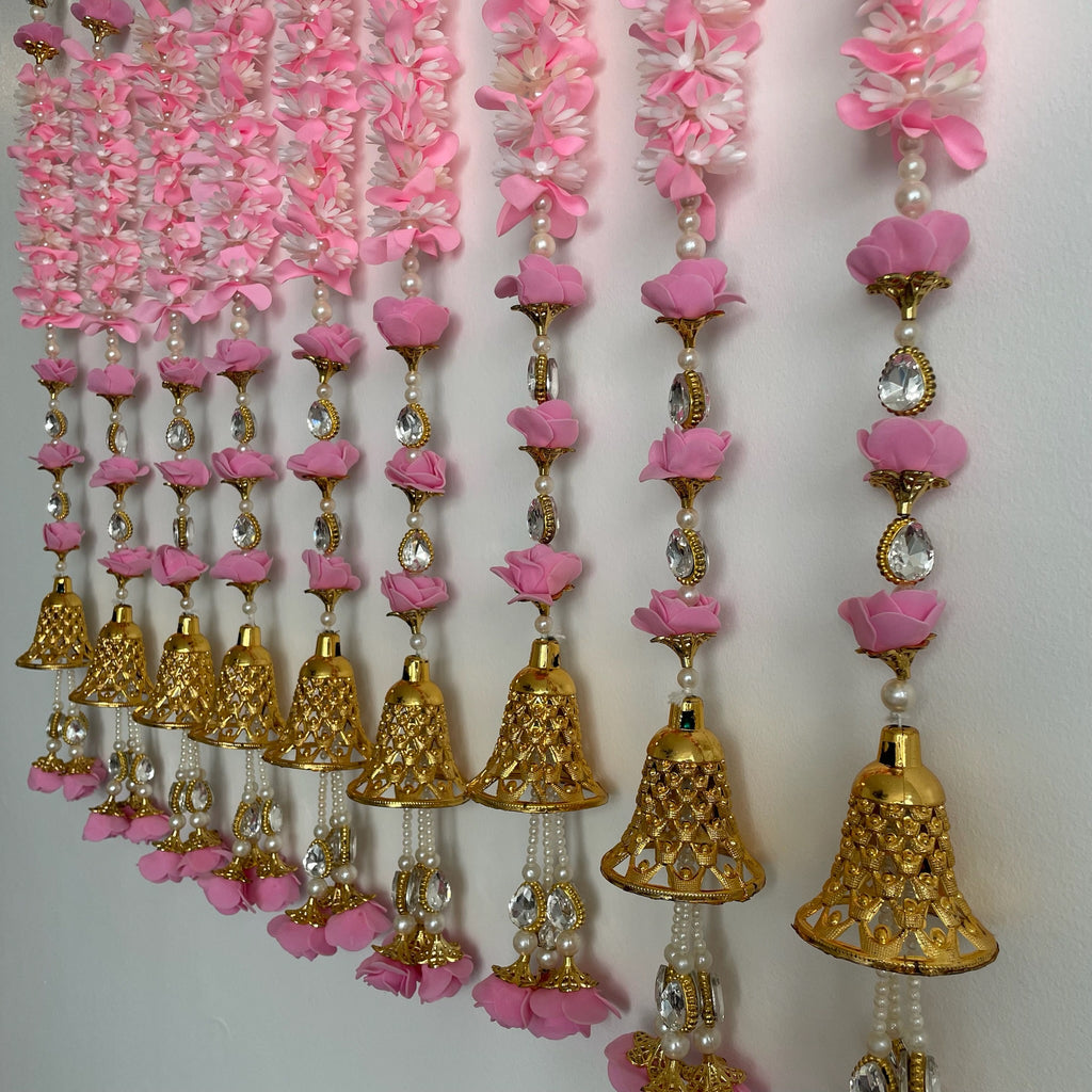 3.5ft floral rhinestone with rose premium hanging