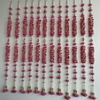 3.5ft floral rhinestone with rose premium hanging